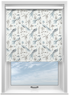 Tropical Birds, Topaz - Roller Blind